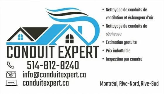 Carte professionnelle de Conduit Expert